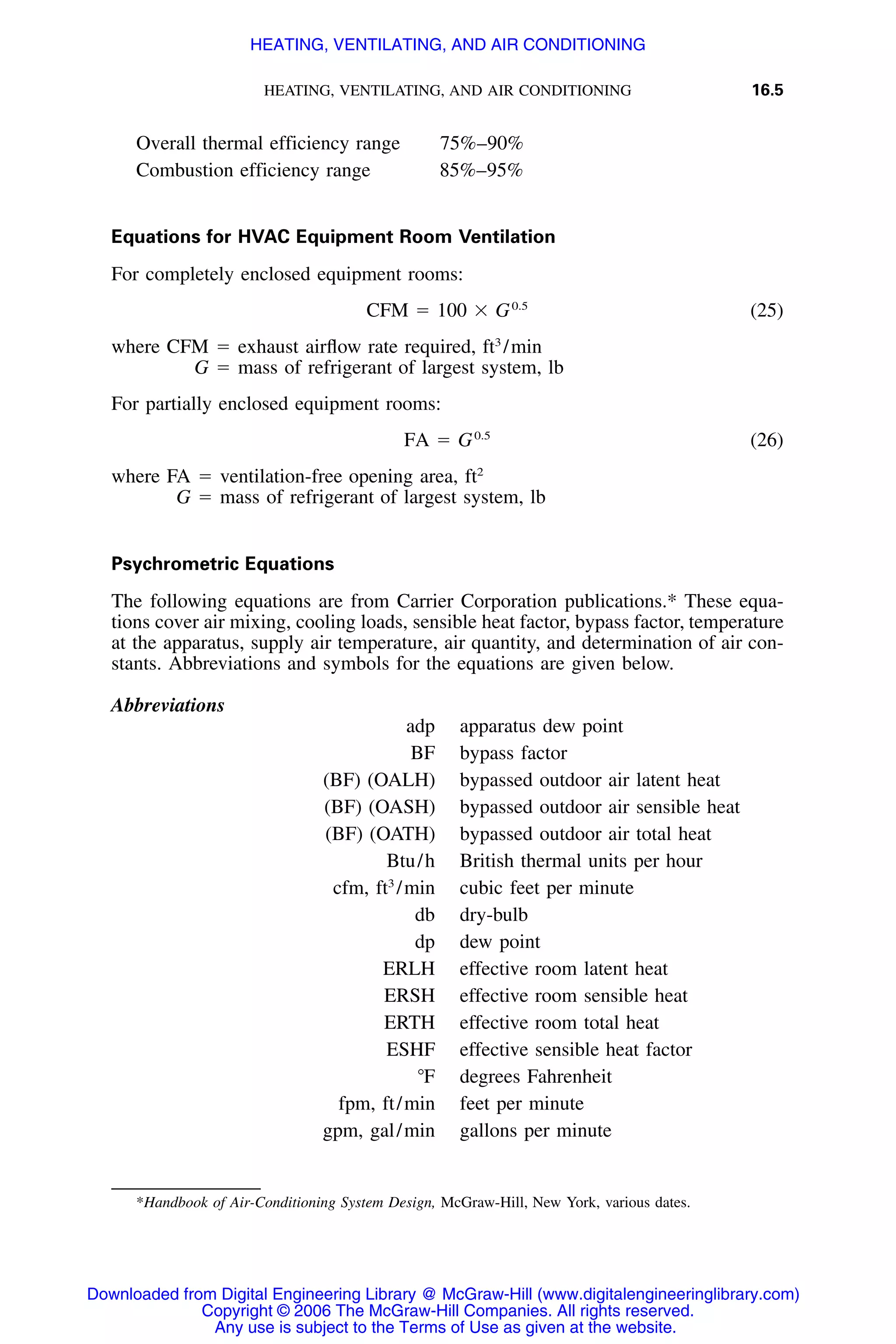 Handbook of mechanical engineering calculations
