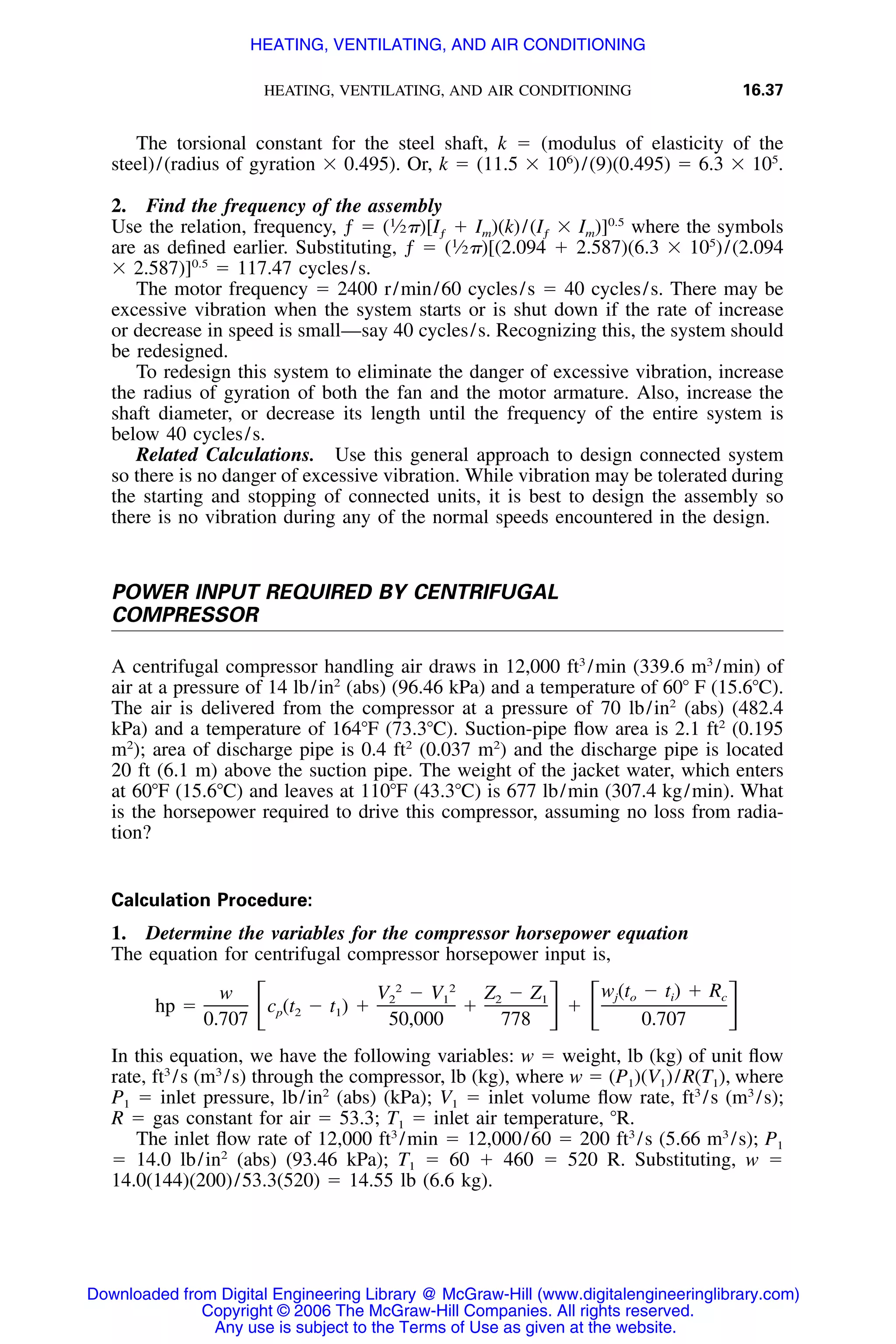 Handbook of mechanical engineering calculations