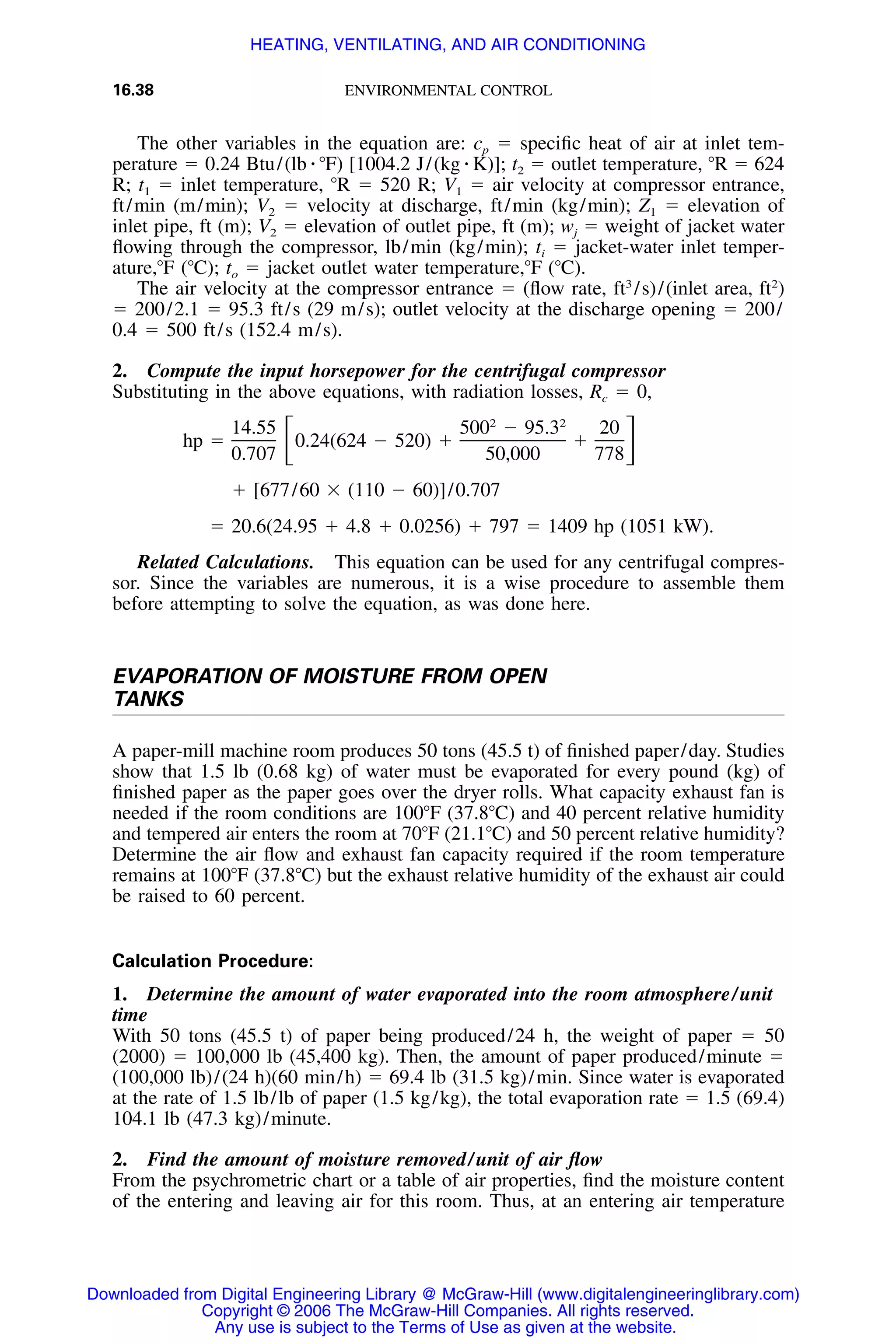 Handbook of mechanical engineering calculations