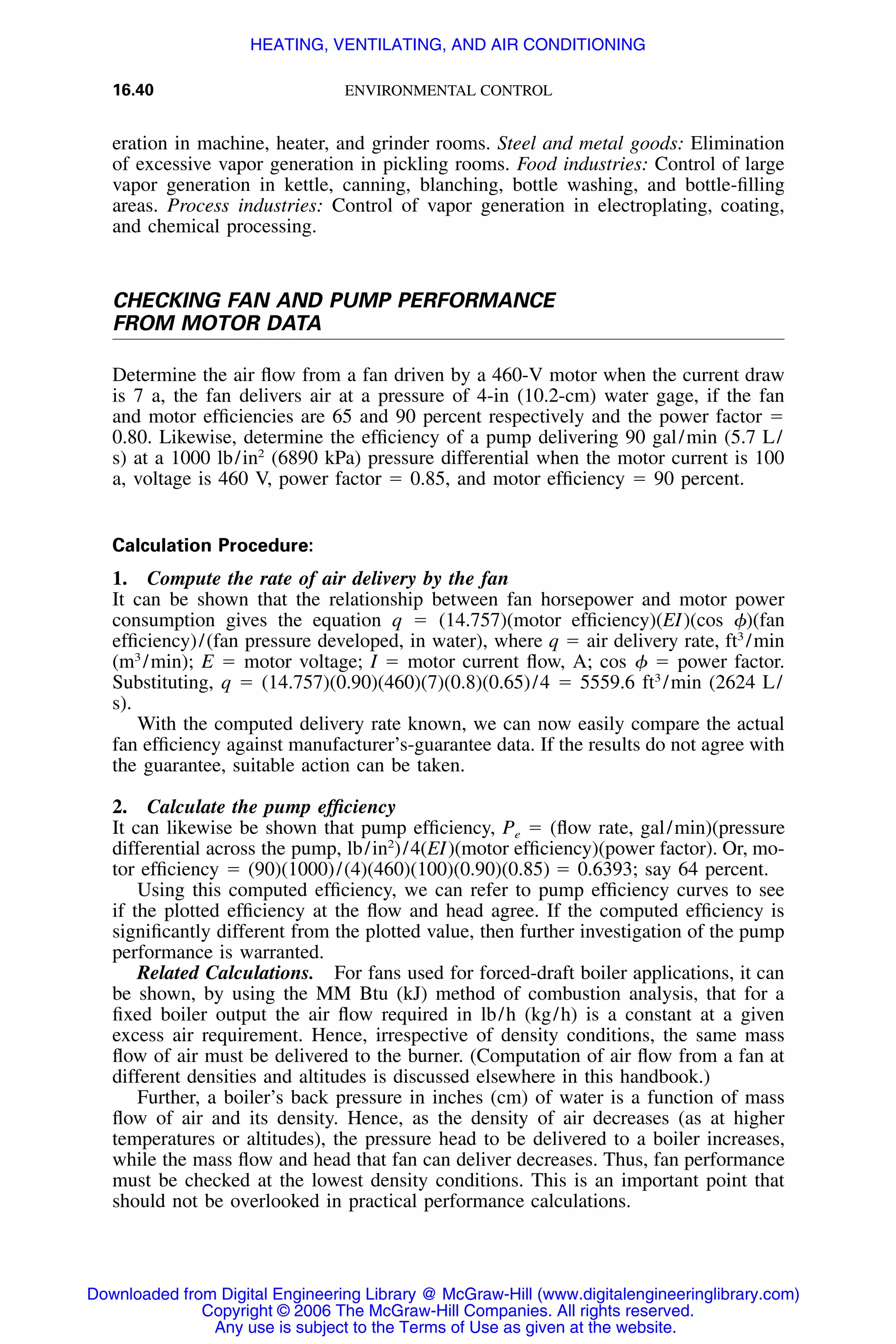 Handbook of mechanical engineering calculations