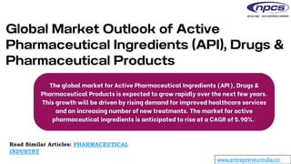 Handbook on Active Pharmaceutical Ingredients (API), Drugs ...