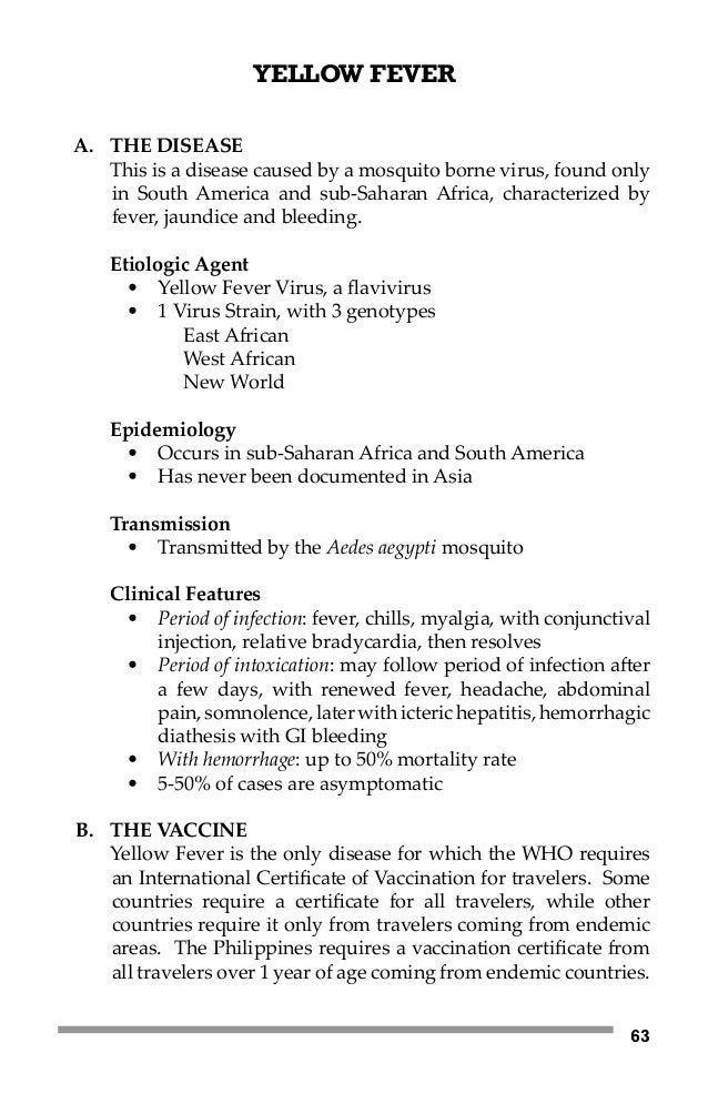 medical certificate for fever