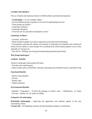 Handbook on floriculture and landscaping | PDF