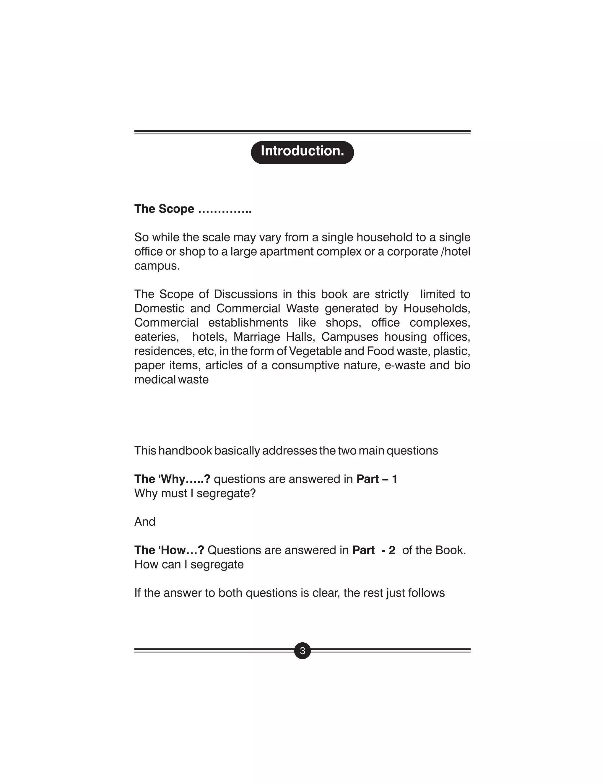 Handbook On Managing Waste