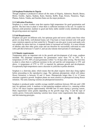 Handbook on improved agronomic practices for sorghum production in North East Nigeria - Feed the Future Nigeria Integrated Agriculture Activity.