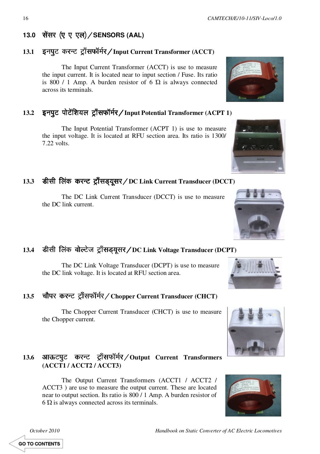 Handbook on static converter of ac electric