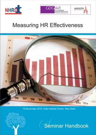 NHRDN-GDGWI's Seminar Handbook on Measuring HR Effectiveness