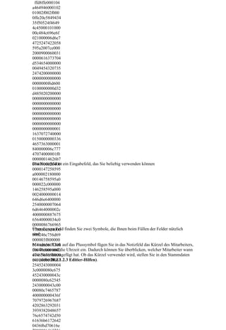 ffd8ffe000104
a464946000102
01002f002f000
0ffe20c5849434
35f50524f4649
4c45000101000
00c484c696e6f
021000006d6e7
4725247422058
595a2007ce000
2000900060031
0000616373704
d534654000000
0049454320735
2474200000000
0000000000000
0000000f6d600
0100000000d32
d485020200000
0000000000000
0000000000000
0000000000000
0000000000000
0000000000000
0000000000000
0000000000001
1637072740000
0150000000336
4657363000001
840000006c777
47074000001f0
00000014626b7
0740000020400 ein Eingabefeld, das Sie beliebig verwenden können
Das Notizfeld ist
0000147258595
a000002180000
00146758595a0
000022c000000
146258595a000
0024000000014
646d6e6400000
2540000007064
6d6464000002c
4000000887675
65640000034c0
0000086766965
77000003d4000 finden Sie zwei Symbole, die Ihnen beim Füllen der Felder nützlich
Über diesem Feld
sind.
000246c756d69
000003f800000
0146d65617300 auf das Plussymbol fügen Sie in das Notizfeld das Kürzel des Mitarbeiters,
Mit einem Klick
00040c0000002die Uhrzeit ein. Dadurch können Sie überblicken, welcher Mitarbeiter wann
das Datum und
eine Notiz hinzugefügt hat. Ob das Kürzel verwendet wird, stellen Sie in den Stammdaten
4746563680000
ein (siehe 20.3.1.2.3 Editier-Hilfen).
04300000000c7
2545243000004
3c0000080c675
452430000043c
0000080c62545
2430000043c00
00080c7465787
400000000436f
7079726967687
4202863292031
3939382048657
76c6574742d50
61636b6172642
0436f6d70616e
 