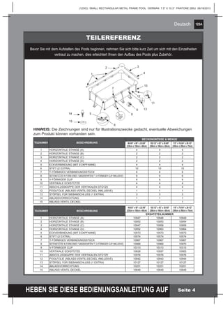 Handbuch frame poolsetfamily260x160x65cm28271 - Intex Pool Shop | PDF