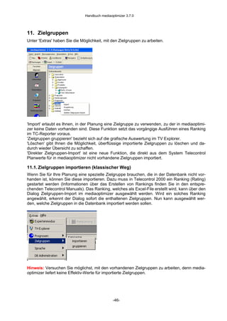 Handbuch Mediaoptimizer 3.7.0