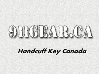 Handcuff Key Canada
 