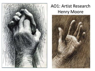 AO1: Artist Research
Henry Moore