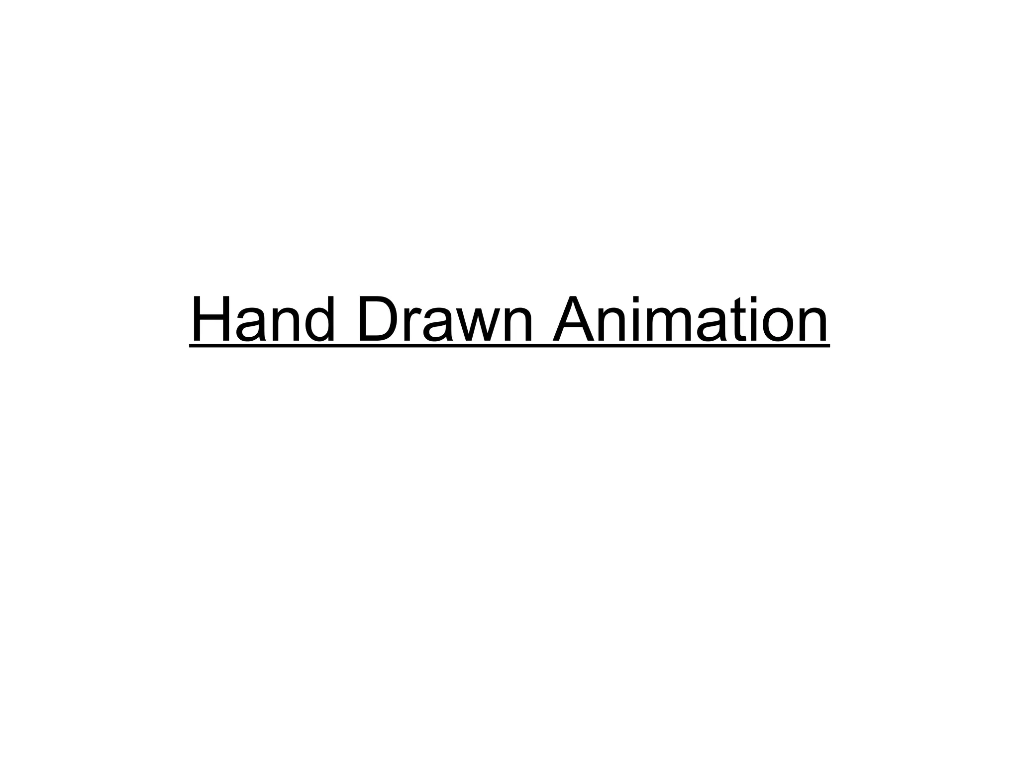 Hand drawn animation | PPT