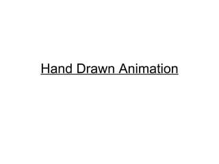 Hand drawn animation | PPT