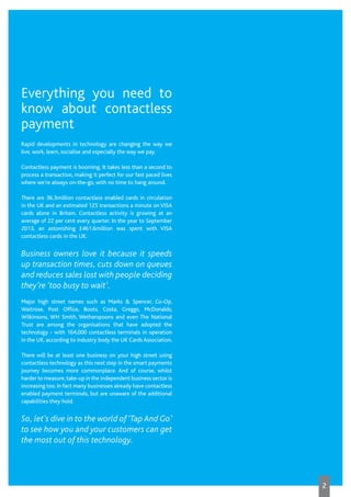 How contactless payment can boost your business | PDF