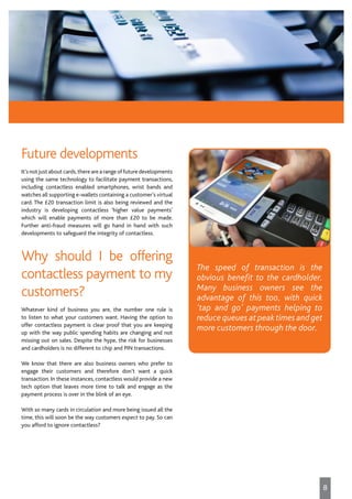 How contactless payment can boost your business | PDF