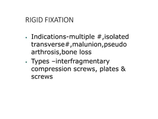 Semi Rigid Fixation Examples HAND FRACTURES PHALANX METACARPALS.pptx