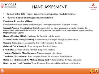 Comprehensive Overview of Hand Anatomy, Function, Assessment, and ...