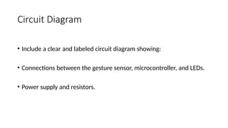 handgesture leds control by mems sensor and arduino uno | PPTX