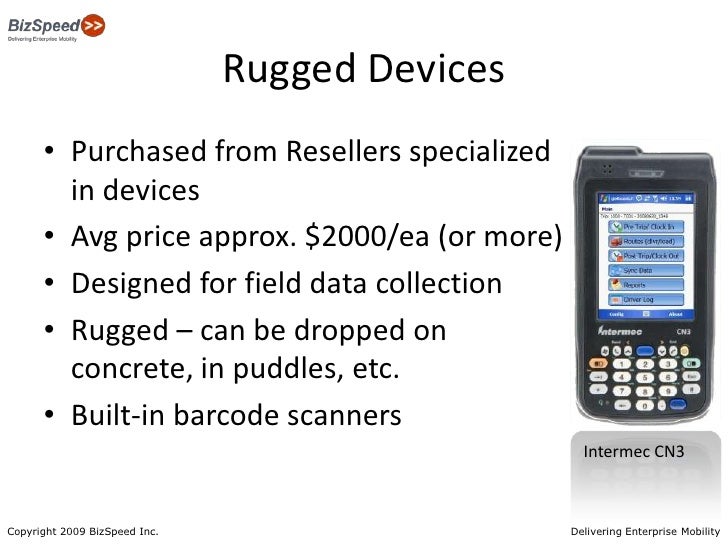 Handheld Data Collection Device Selection