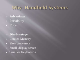 Handheld operting system | PPTX