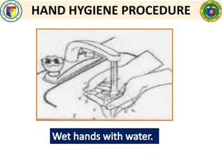 HAND HYGIENE PROCEDURE
 