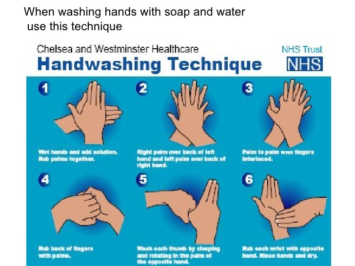 hand hygiene the facts hand washing procedure