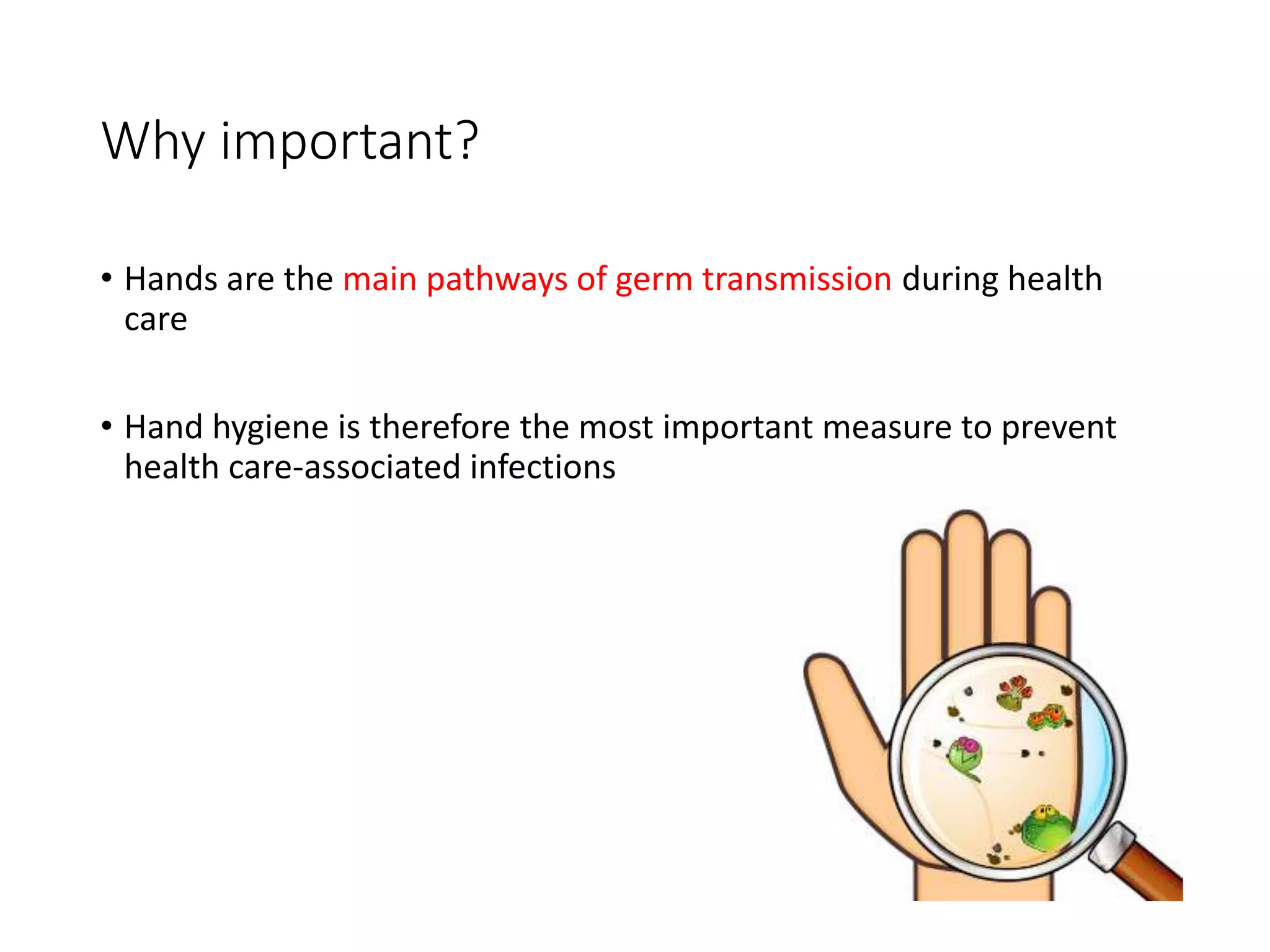 Hand hygiene in hematology | PPTX
