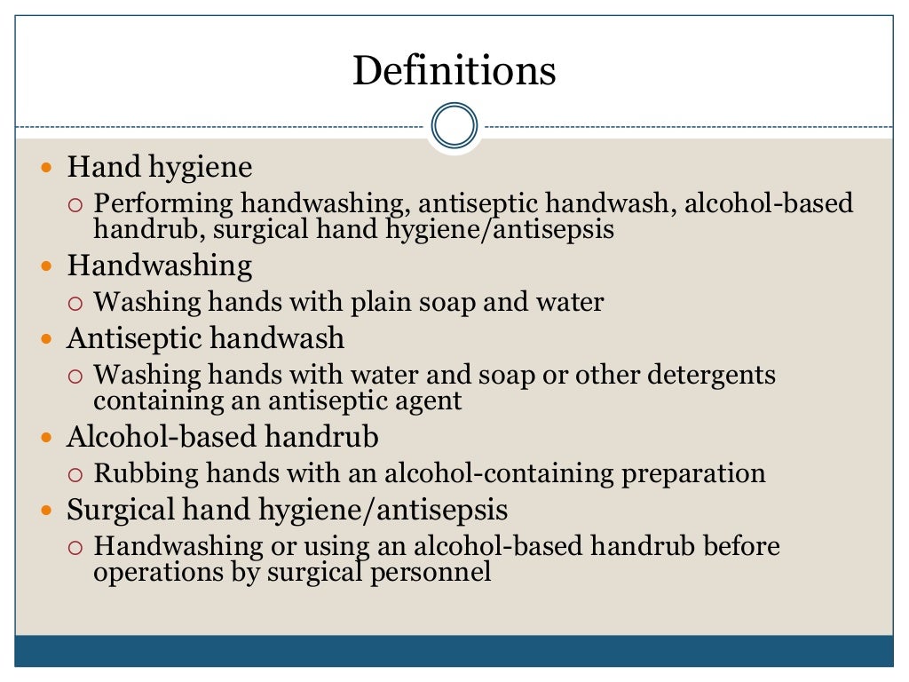 Hand hygiene ppt