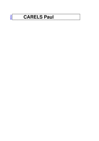 MENU



       CARELS Paul
 