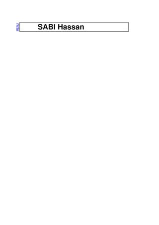 MENU



       SABI Hassan
 