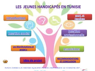 Les Manifestations et
projet s
RECOMMANDATIONS
ET CONCLUSIONIdée de projet
 