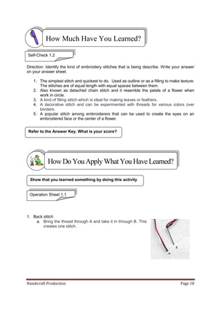 Handicraft production lm Handicraft production lm