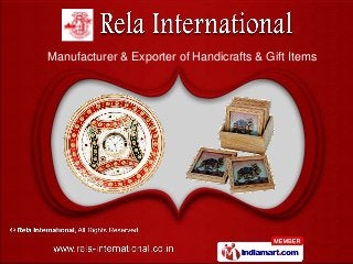 Manufacturer & Exporter of Handicrafts & Gift Items
 