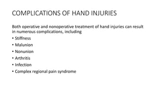 Hand Injuries Types HAND INJURIES.pdf