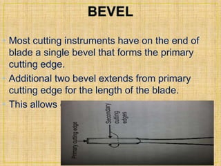 Edged Instrument Hand instruments | PPTX