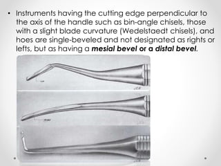 Hand instruments in operative dentistry | PPT