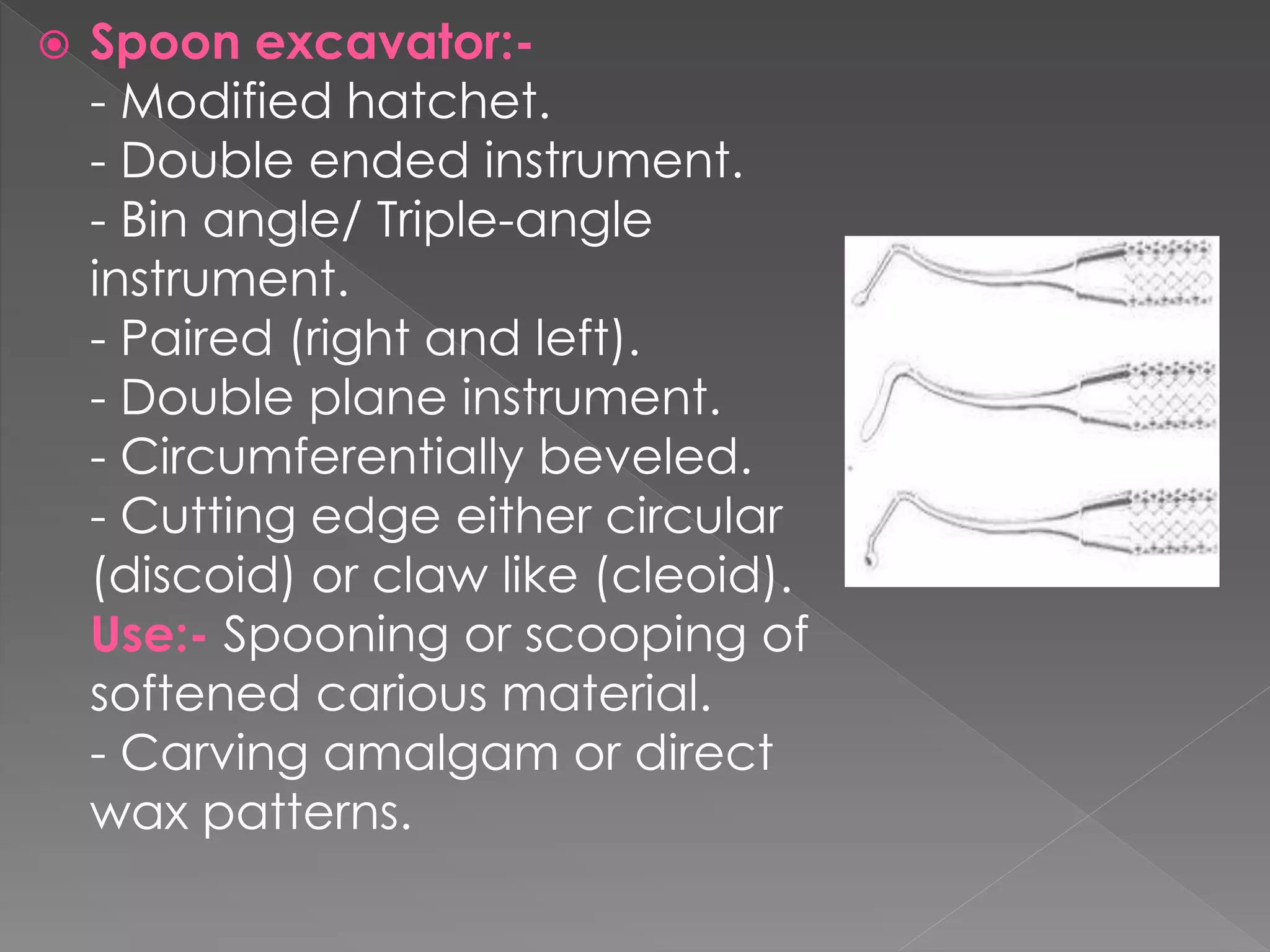 Hand instruments in operative dentistry | PPTX