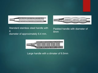 Universal Handle Instrumentarium Hand instruments in operative dentistry 2 nd yr | PPTX