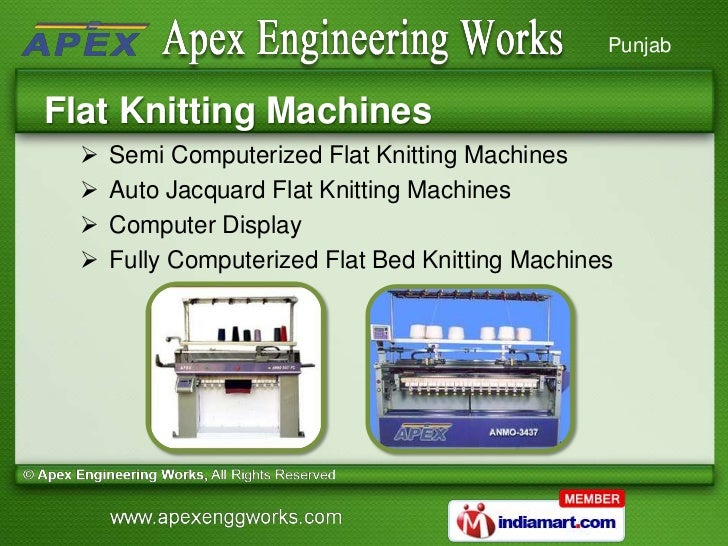 Hand Knitting Machine by Apex Engineering Works, Ludhiana