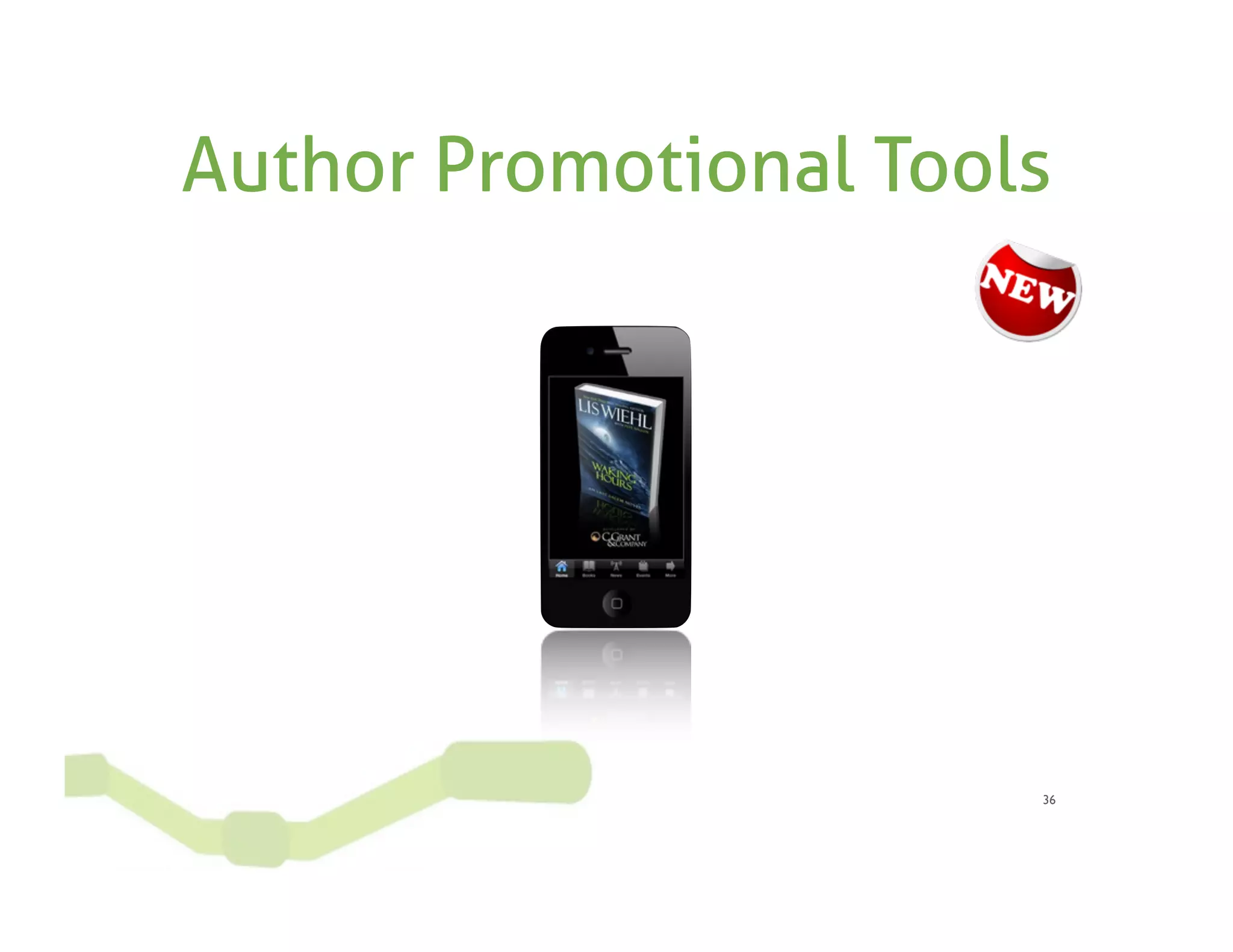 Author Promotional Tools




                       36
 