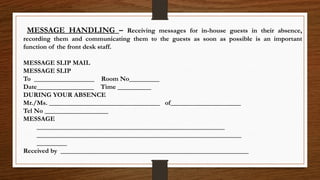 Efficient Handling of Mails and Packages in Hotels for Enhanced Guest ...