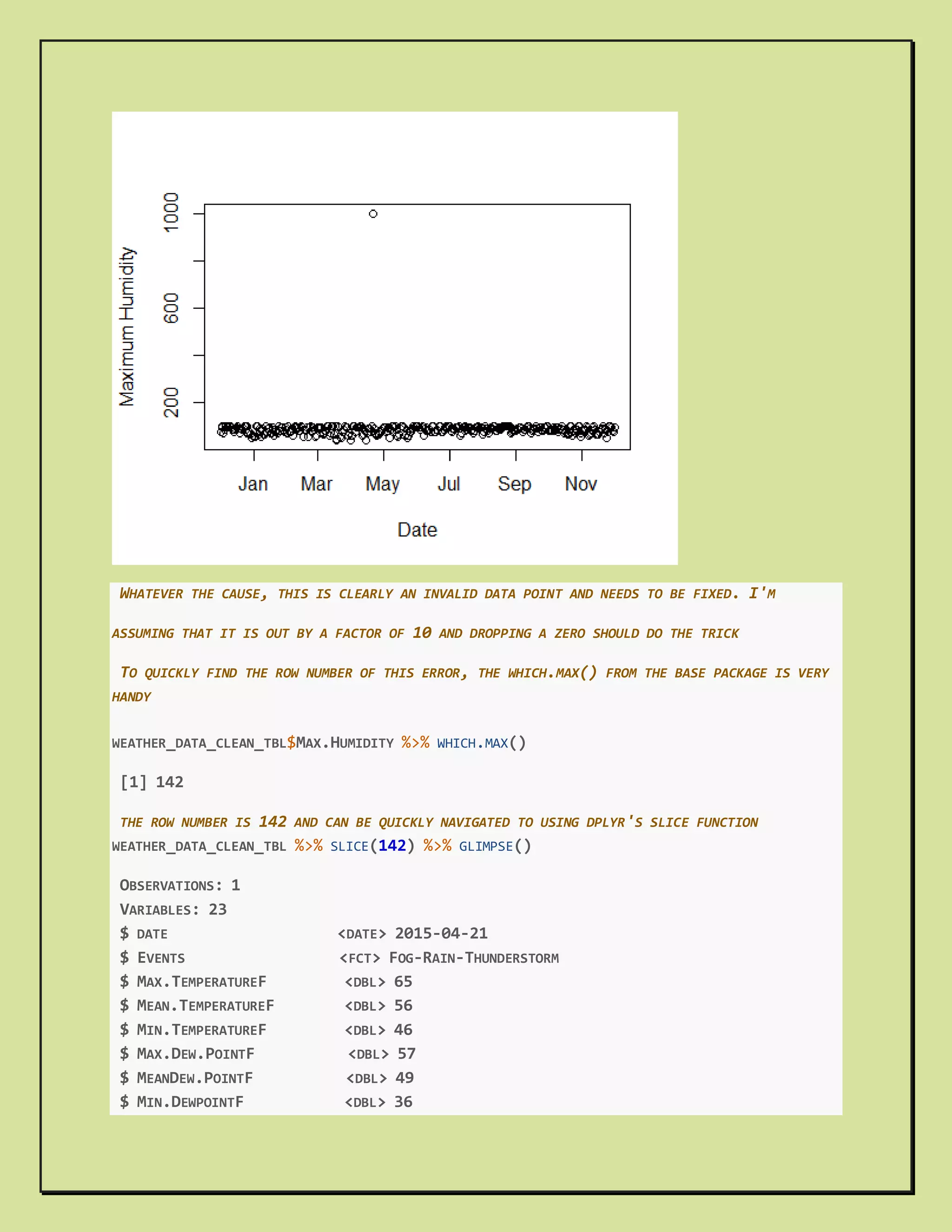 Handling missing data and outliers pdf