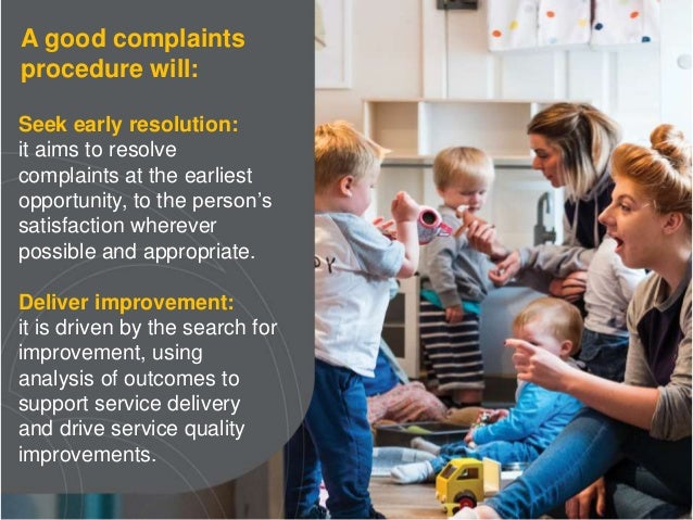 Handling Complaints In Social Care Services - 