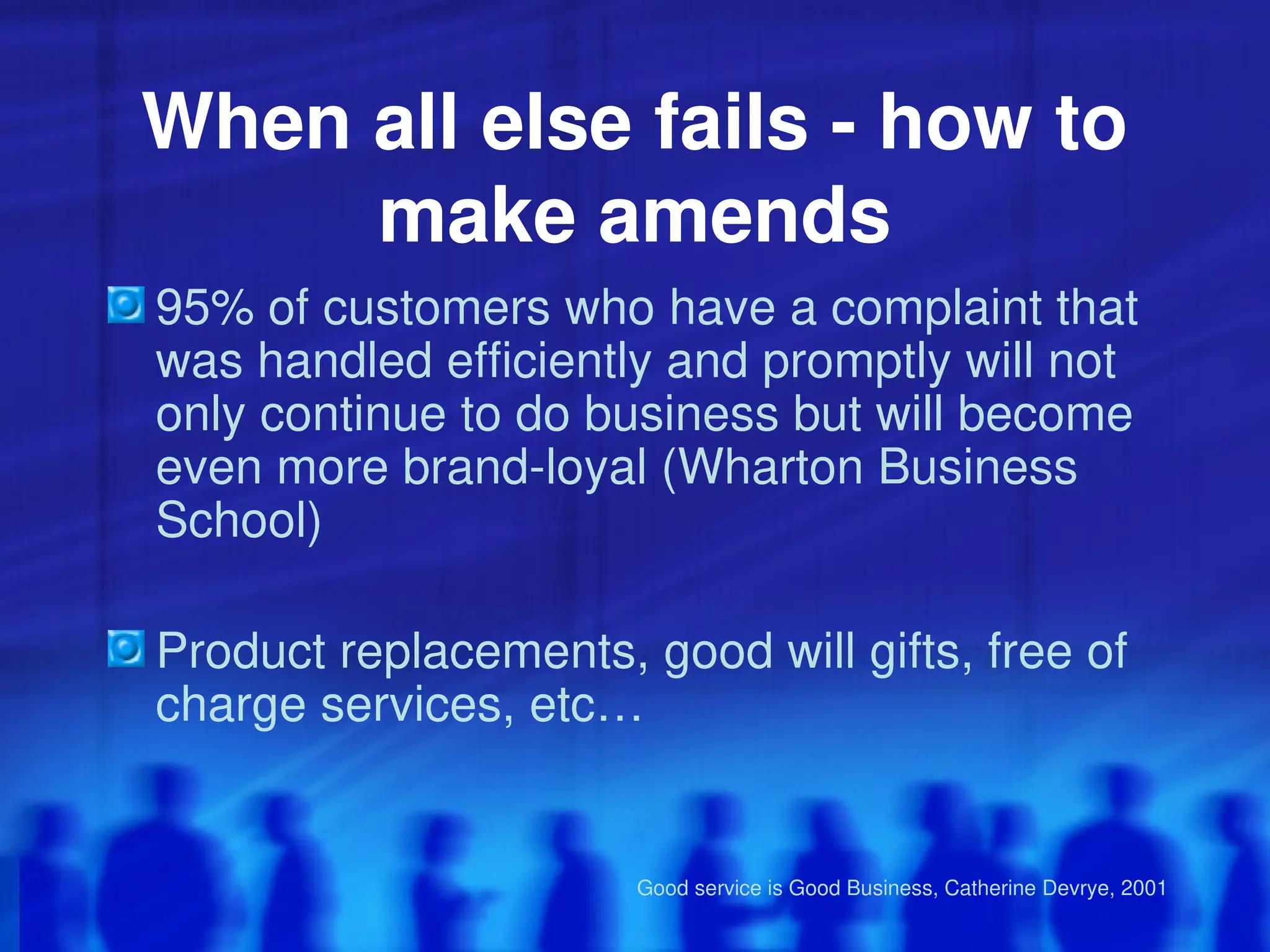 Powerpoint of Handling Customer Complaint | PPT