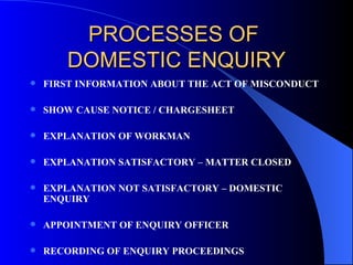 Domestic Inquiry Guide.pdf Handling Disciplinary Matters Legally And Efficiently | PPT