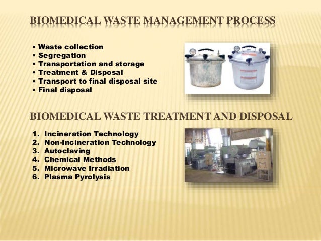 Handling & management of hazardous and biomedical waste waste incinerator diagram 