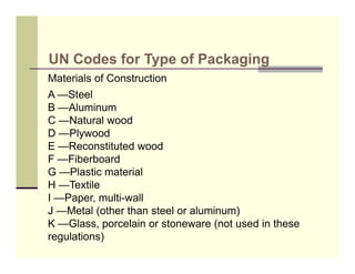 Handling of dangerous goods [compatibility mode] | PDF