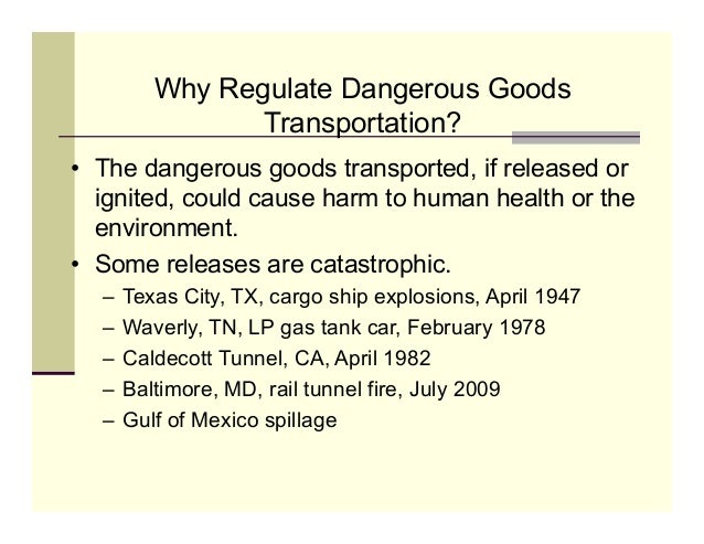 Handling Of Dangerous Goods Compatibility Mode
