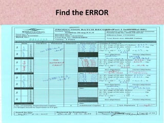 Handling of Errors in Production Batch Record (PBR) 2023.ppt